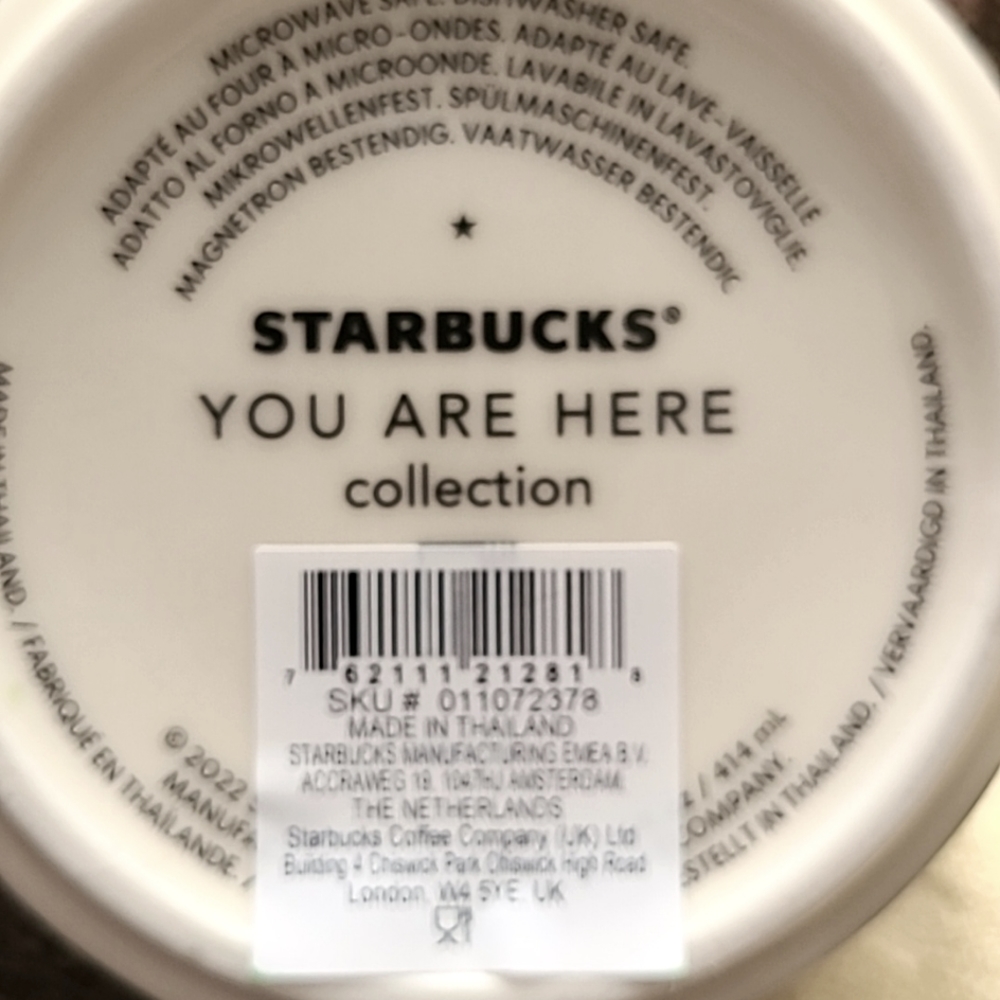 Starbucks CARDIFF CAERDYDD You Are Here Coffee Mug New - Picture 6 of 6